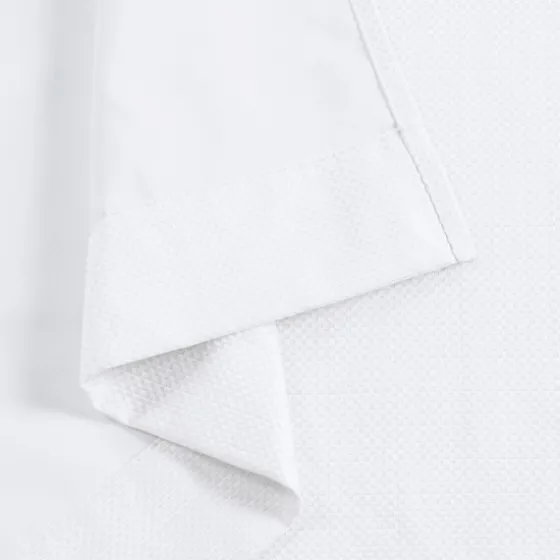 Basketweave Curtain Panel Set, 84 In-Kirkland's Home Outlet
