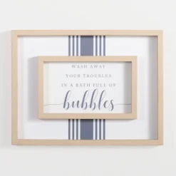 Bath Full Of Bubbles Wall Plaque-Kirkland's Home Online