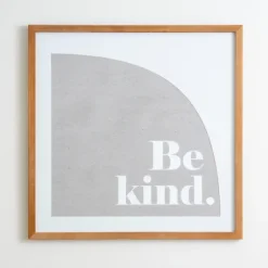 Be Kind Framed Wall Plaque-Kirkland's Home Discount