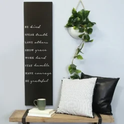 Be Kind Speak Truth Wall Plaque-Kirkland's Home Online