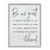 Be Our Guest Framed Wall Plaque-Kirkland's Home Best