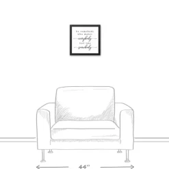 Be Somebody Framed Canvas Wall Plaque-Kirkland's Home Cheap