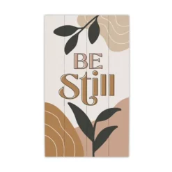 Be Still Wood Slat Wall Plaque-Kirkland's Home Online