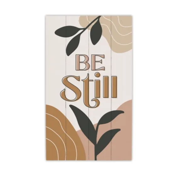 Be Still Wood Slat Wall Plaque-Kirkland's Home Online