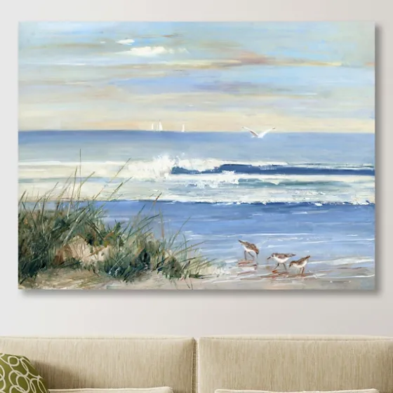 Beach Combers Giclee Canvas Art Print, 40X30-Kirkland's Home Clearance