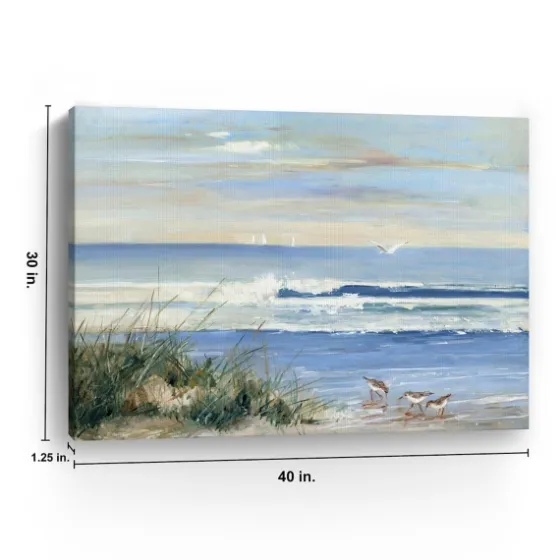 Beach Combers Giclee Canvas Art Print, 40X30-Kirkland's Home Clearance