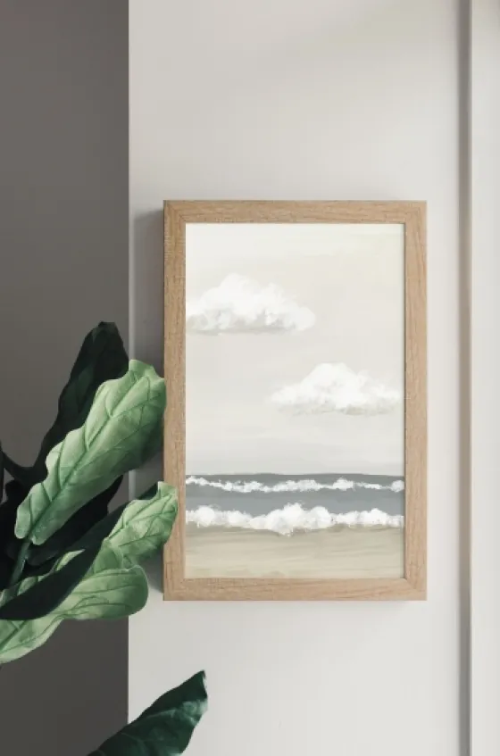 Beach Framed Magnetic Board-Kirkland's Home Clearance