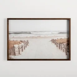 Beach Path Framed Art Print-Kirkland's Home Store
