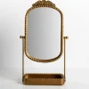 Beaded Bordeaux Tray Base Tabletop Mirror-Kirkland's Home Discount
