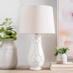 Beaded Ceramic Table Lamp-Kirkland's Home Best Sale