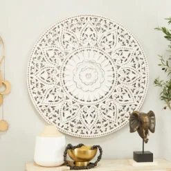 Beaded Floral Medallion Wall Plaque-Kirkland's Home Best