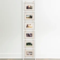 Beaded Frame Photo Collage Ladder-Kirkland's Home Outlet