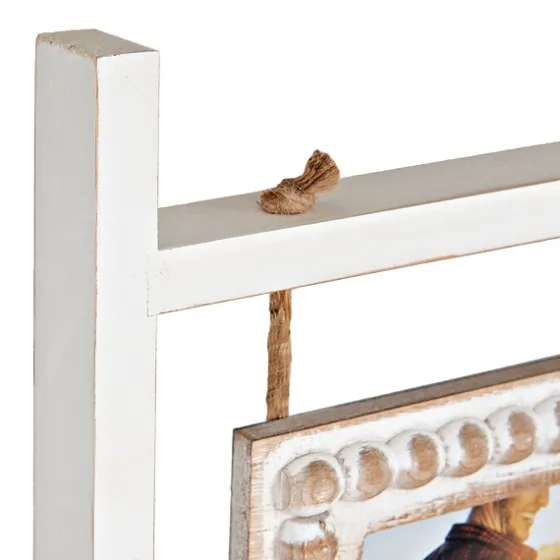 Beaded Frame Photo Collage Ladder-Kirkland's Home Outlet