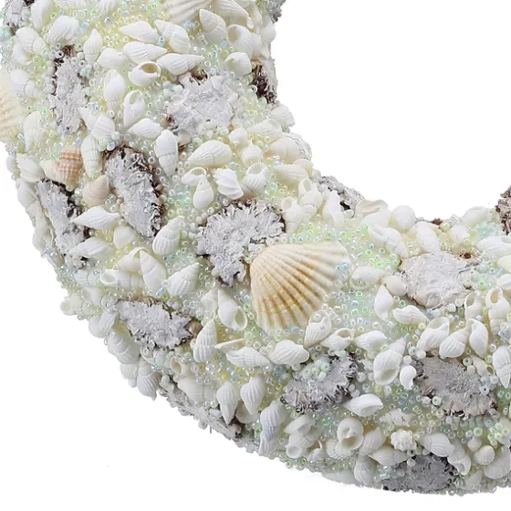 Beaded Seashells Wreath-Kirkland's Home New
