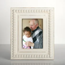 Beaded Wood Picture Frame, 5X7-Kirkland's Home Fashion