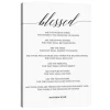 Beatitudes Matthew 5:3-10 Canvas Art Print-Kirkland's Home Cheap