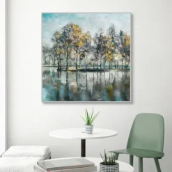 Beckoning Tree Grove Framed Canvas Art-Kirkland's Home Sale