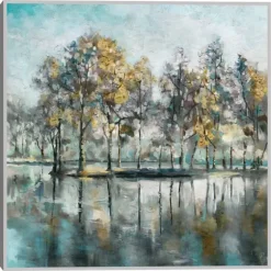 Beckoning Tree Grove Framed Canvas Art-Kirkland's Home Sale