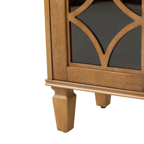 Becky Acorn Wood 4-Door Sideboard-Kirkland's Home Shop