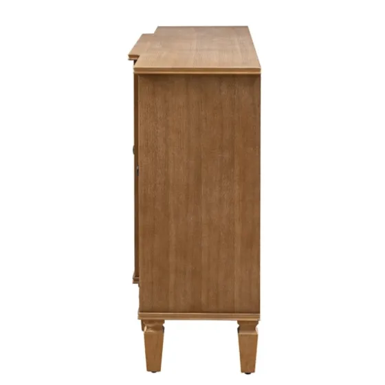 Becky Acorn Wood 4-Door Sideboard-Kirkland's Home Shop