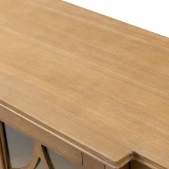 Becky Acorn Wood 4-Door Sideboard-Kirkland's Home Shop