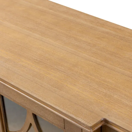 Becky Acorn Wood 4-Door Sideboard-Kirkland's Home Shop