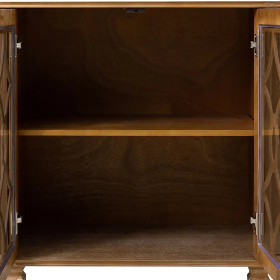 Becky Acorn Wood 4-Door Sideboard-Kirkland's Home Shop