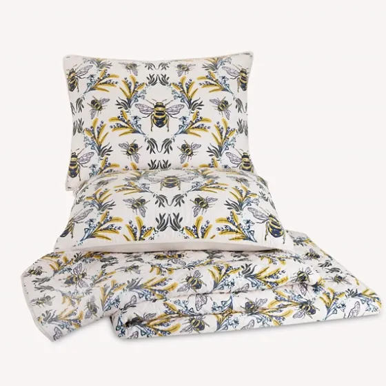 Bee You 2-Pc. Twin Bedding Quilt Set-Kirkland's Home Shop
