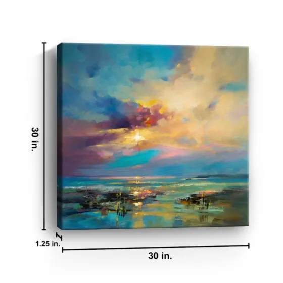 Before Nightfall Canvas Art Print, 30X30 In.-Kirkland's Home Cheap