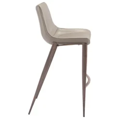 Beige & Brown Faux Leather 2-Pc. Bar Stool Set-Kirkland's Home Flash Sale