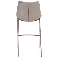 Beige & Brown Faux Leather 2-Pc. Bar Stool Set-Kirkland's Home Flash Sale