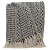 Beige And Black Patterned Throw-Kirkland's Home Best