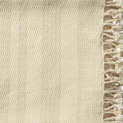 Beige And White Stripes Cotton Throw-Kirkland's Home Best Sale