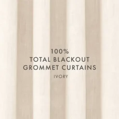 Beige Blackout Curtains, 84 In.-Kirkland's Home Discount