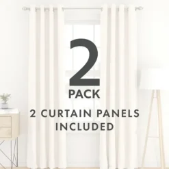 Beige Blackout Curtains, 84 In.-Kirkland's Home Discount
