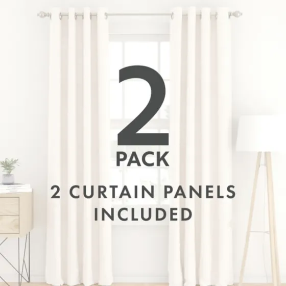 Beige Blackout Curtains, 84 In.-Kirkland's Home Discount