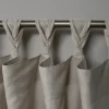 Beige Braided Top Loha Curtain Panel Set, 84 In.-Kirkland's Home Flash Sale