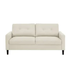 Beige Button Tufted Sofa-Kirkland's Home Clearance