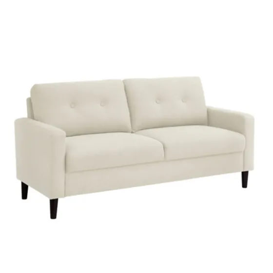 Beige Button Tufted Sofa-Kirkland's Home Clearance