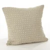 Beige French Knotted Square Throw Pillow-Kirkland's Home Best Sale
