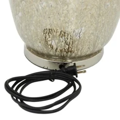 Beige Marbled Mercury Glass Table Lamp-Kirkland's Home Outlet