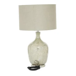 Beige Marbled Mercury Glass Table Lamp-Kirkland's Home Outlet