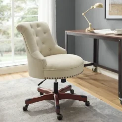 Beige Miller Tufted Office Chair-Kirkland's Home Cheap