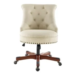 Beige Miller Tufted Office Chair-Kirkland's Home Cheap