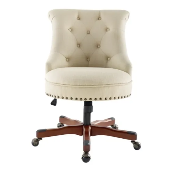 Beige Miller Tufted Office Chair-Kirkland's Home Cheap