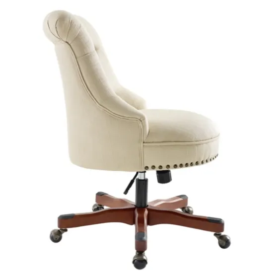 Beige Miller Tufted Office Chair-Kirkland's Home Cheap