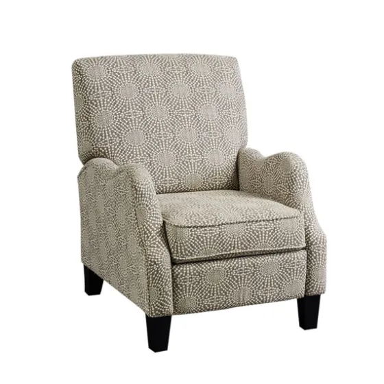 Beige Pattern Liam Push-Back Recliner-Kirkland's Home Best