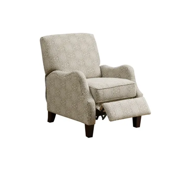 Beige Pattern Liam Push-Back Recliner-Kirkland's Home Best