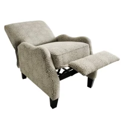 Beige Pattern Liam Push-Back Recliner-Kirkland's Home Best