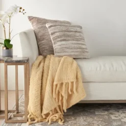 Beige Ribbon Loops Pillow-Kirkland's Home Cheap